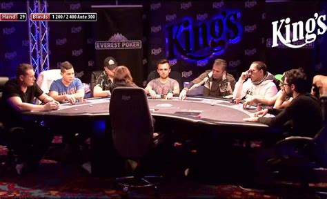  livestream poker kings casino